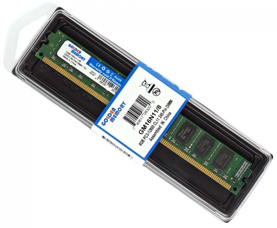 Оперативная память Golden Memory 4 GB DDR3 1600 MHz (GM16N11/4) б/у